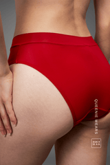 Second Skin Wrap Brief - Deep Red