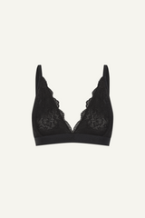 Signature Lace Bralette - Black