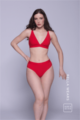 Everyday Eco Bralette - Red