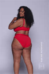Everyday Eco Fuller Cup Bralette - Red