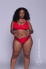 Everyday Eco Fuller Cup Bralette - Red