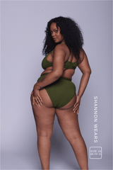 Everyday Eco Fuller Cup Bra & Brief Set - Khaki