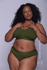Everyday Eco Fuller Cup Bralette - Khaki