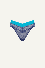 Signature Lace Brazilian - Midnight Blue