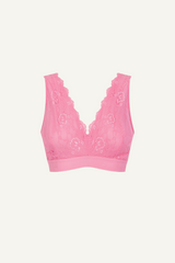 Signature Lace Fuller Cup Bralette - Pastel Pink