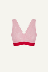 Signature Lace Fuller Cup Bralette - Light Pink