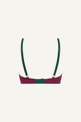 Signature Lace Synergy Bralette - Wine