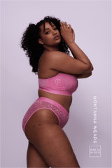 Signature Lace Fuller Cup Bralette - Pastel Pink