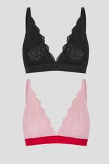 Signature Lace Bralette - 2 Pack