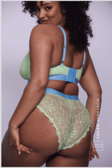 Signature Lace Brazilian - Pastel Green