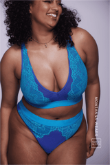Synergy Trilogy Fuller Cup Bralette - Blue