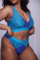 Synergy Trilogy Thong - Blue