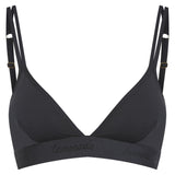 Second Skin Triangle Bralette - Black