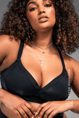 Second Skin High Support Bra - Black