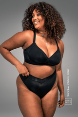 Second Skin High Support Bra - Black