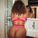 Signature Lace Fuller Cup Bralette- Dark Pink