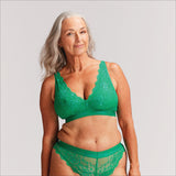 Signature Lace Fuller Cup Bralette - Emerald