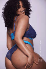 Signature Lace Fuller Cup Bralette - Midnight Blue