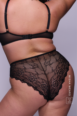 Signature Lace Short - Black