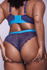 Signature Lace Brazilian - Midnight Blue