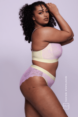 Synergy Lace Brief - Yellow
